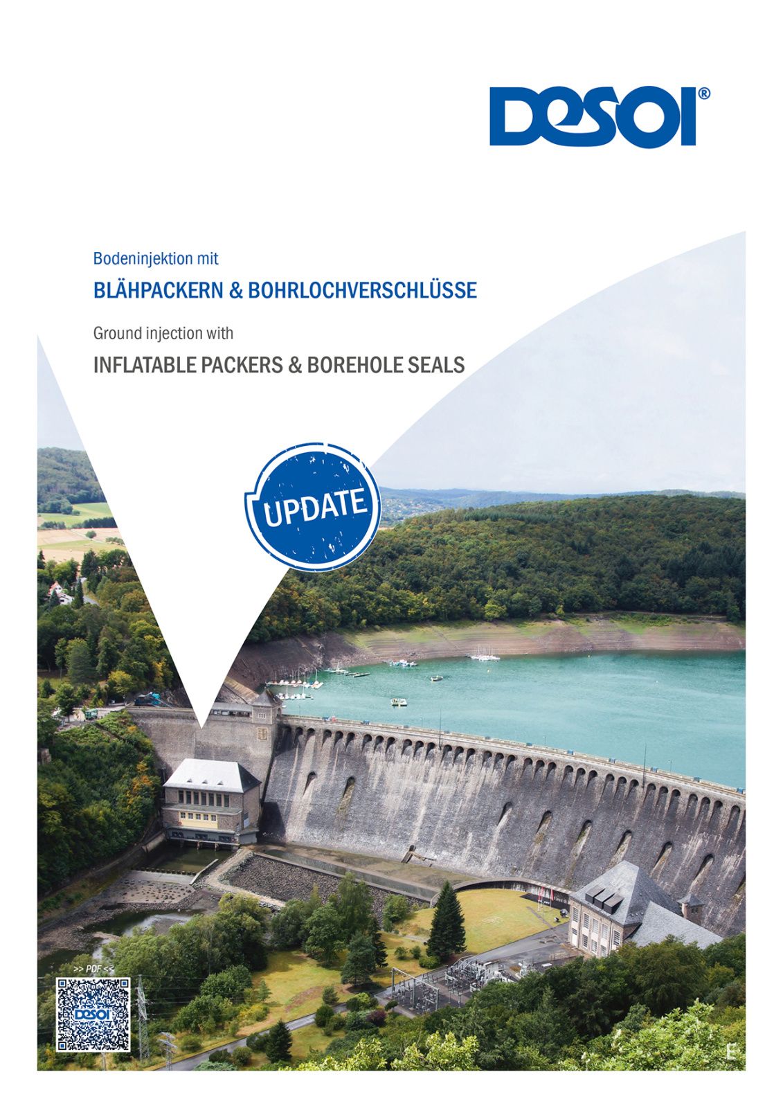 Ground injection with inflatable packers, hydraulic packers and borehole seals