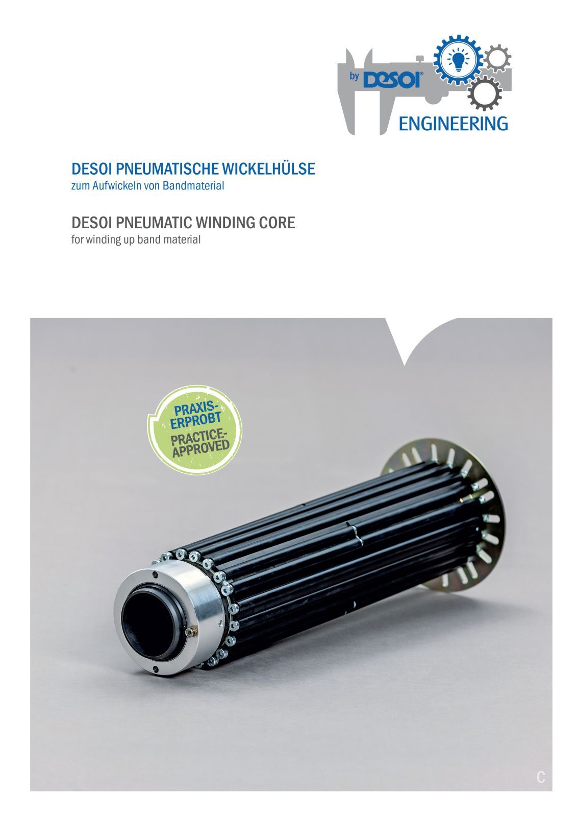 DESOI Pneumatic winding core